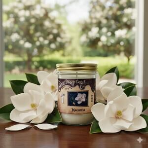 Magnolia - 16 oz Coconut Wax Candle